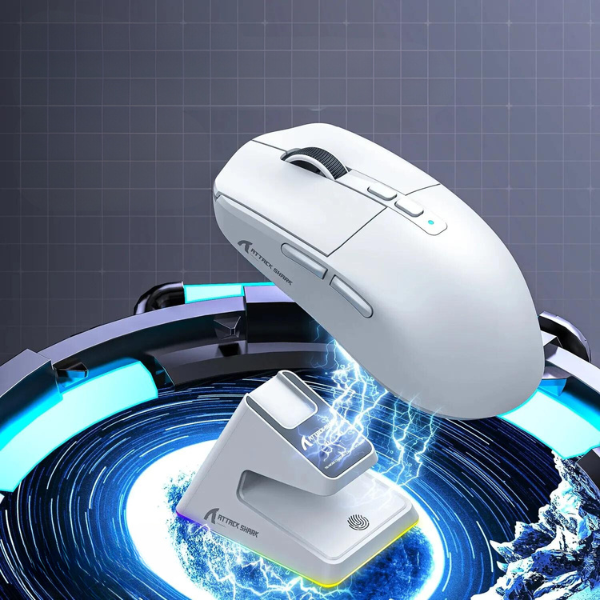 Wireless Mouse with Charging Base