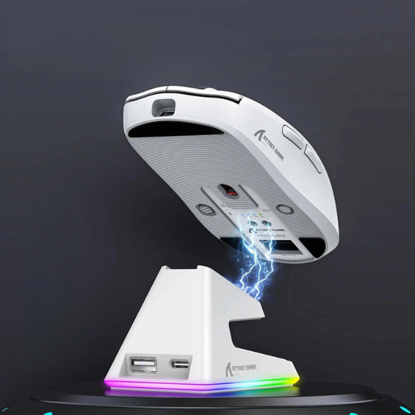 Wireless Mouse with Charging Base