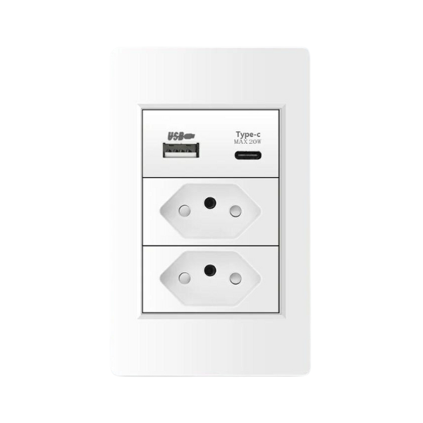 Switched Outlet with Type C Input