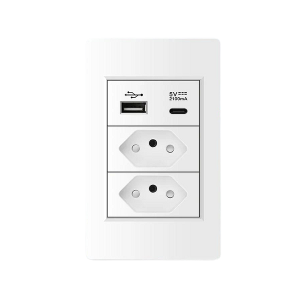 Switched Outlet with Type C Input